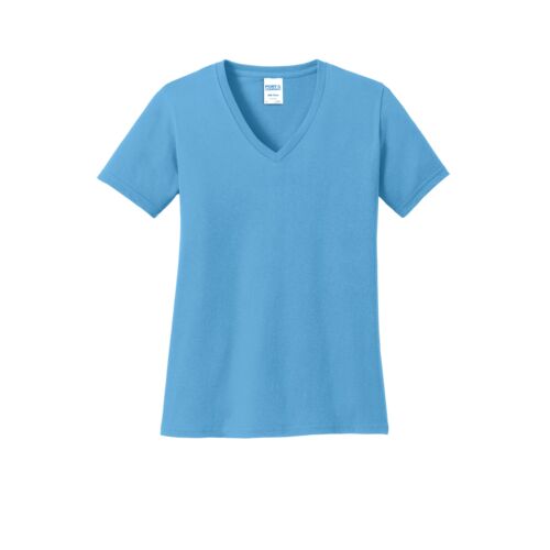 Ladies Core Cotton V-Neck Tee Thumbnail